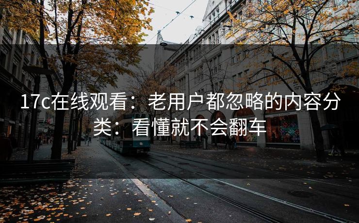17c在线观看：老用户都忽略的内容分类：看懂就不会翻车